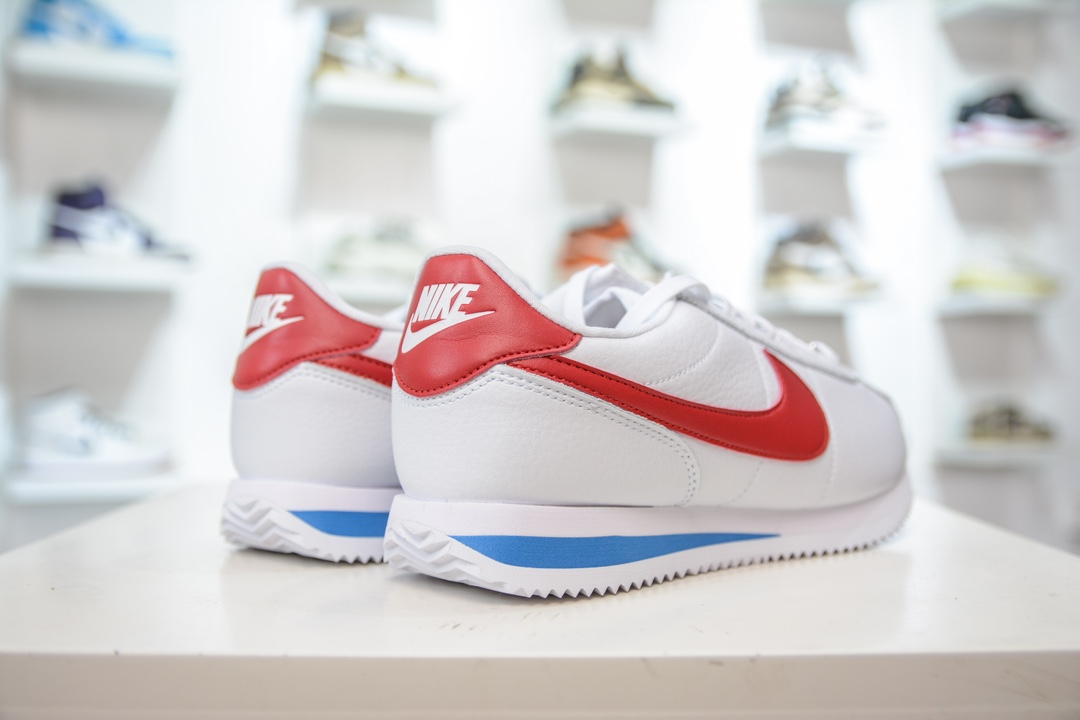 NK Classic Cortez Leather 阿甘复古初代皮革慢跑鞋  FZ1347-100