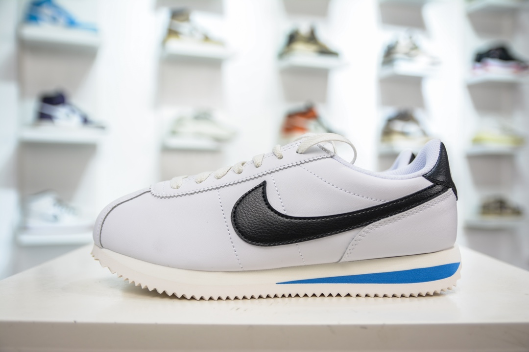 NK Classic Cortez Leather 阿甘复古初代皮革慢跑鞋  DN1791-100