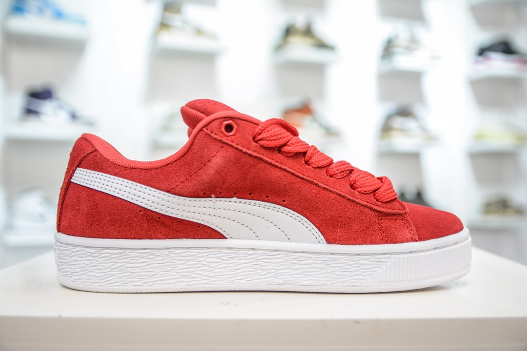 PUMA Suede XL 厚鞋舌轻便防滑低帮板鞋  308220-02