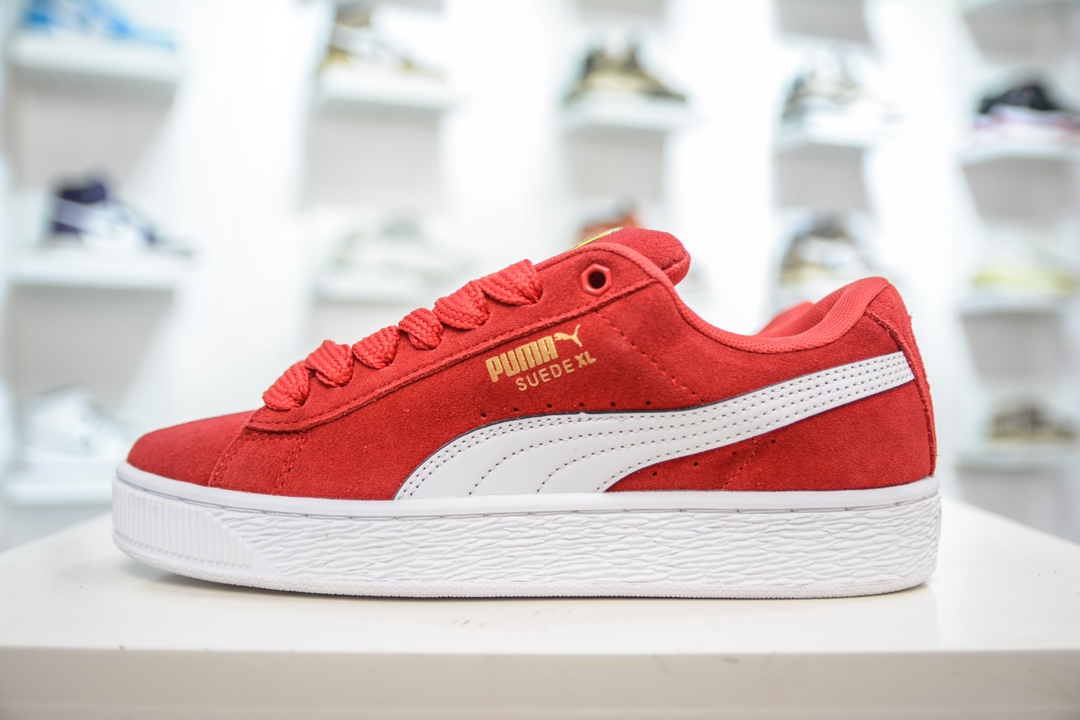 PUMA Suede XL 厚鞋舌轻便防滑低帮板鞋  308220-02