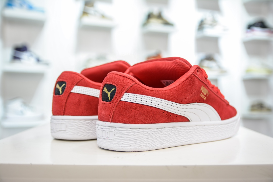 PUMA Suede XL 厚鞋舌轻便防滑低帮板鞋  308220-02