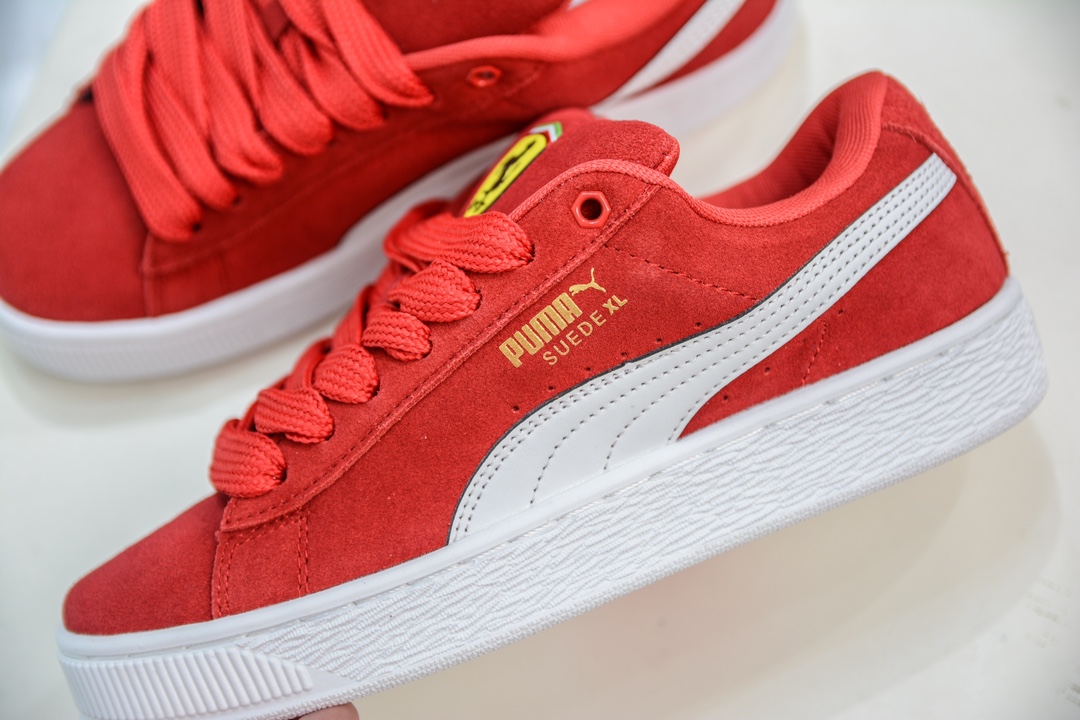 PUMA Suede XL 厚鞋舌轻便防滑低帮板鞋  308220-02