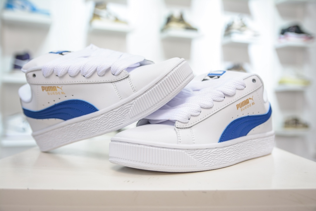 PUMA Suede XL 厚鞋舌轻便防滑低帮板鞋  397255-03