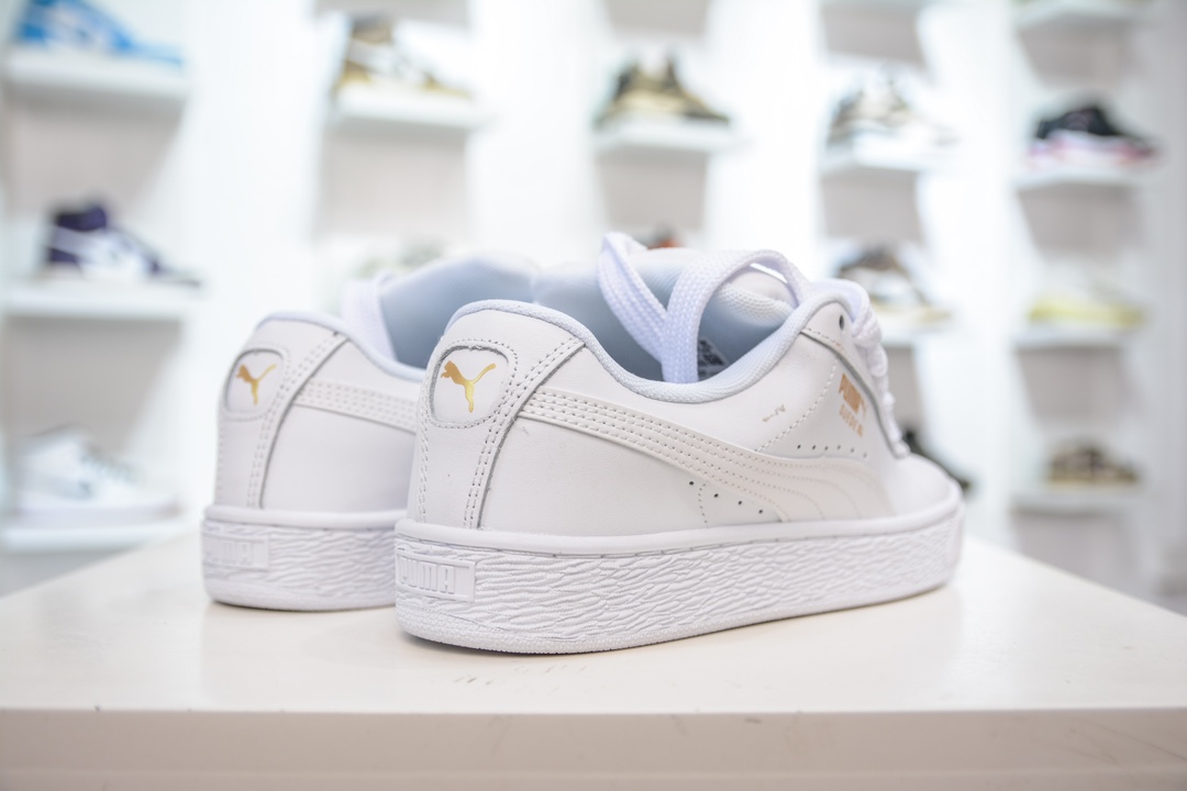 PUMA Suede XL 厚鞋舌轻便防滑低帮板鞋  397255-01