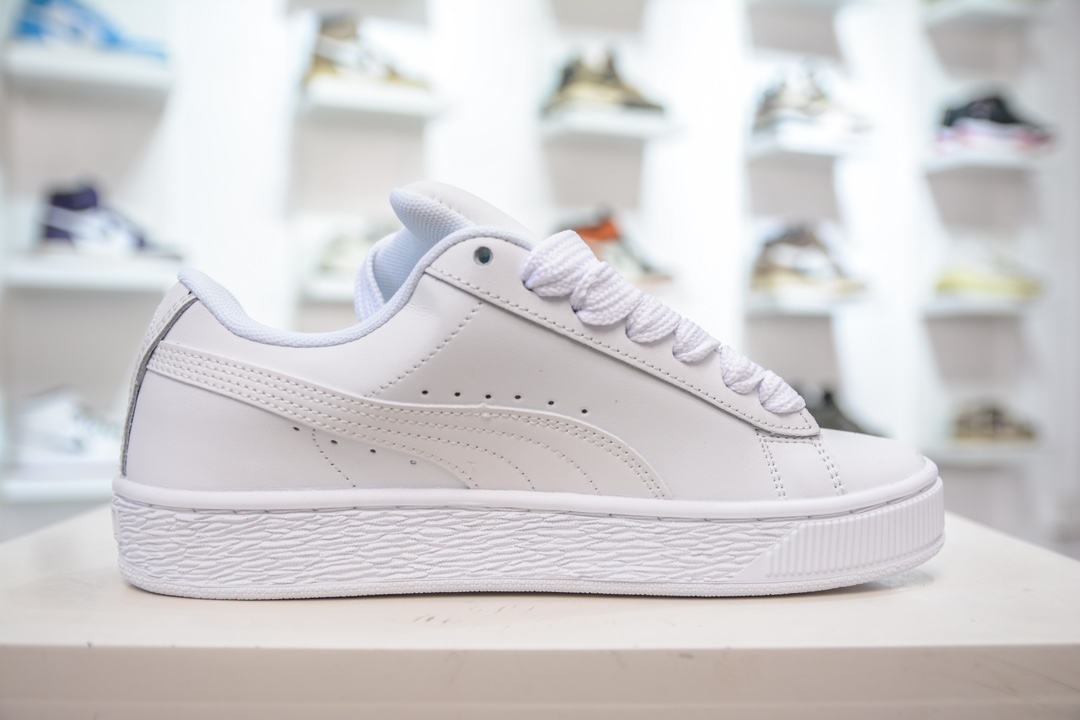 PUMA Suede XL 厚鞋舌轻便防滑低帮板鞋  397255-01