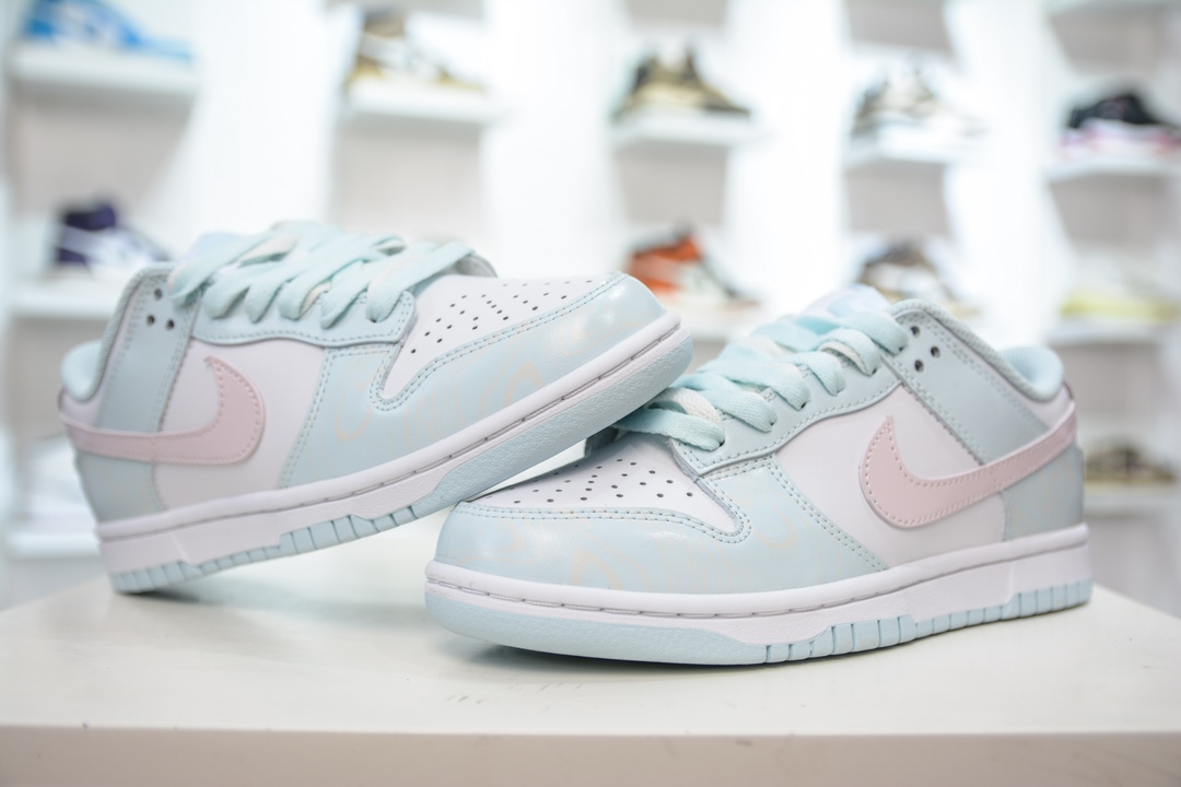 YC纯原 Nike Dunk Low 冰川之语 浅蓝 FB9109-105