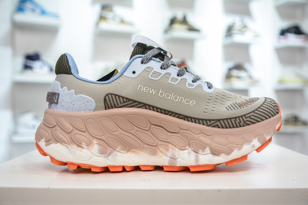 New Balance NB Fresh Foam X More V3 TDS 缓震跑步鞋能让您的双脚保持凉爽 MTMORUG3