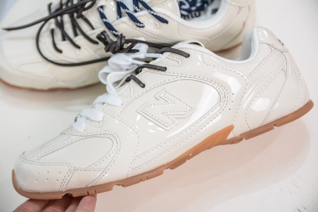 MiuMiu缪缪 x New Balance NB530 情侣款 休闲 运动鞋 阿甘鞋 德训鞋 原