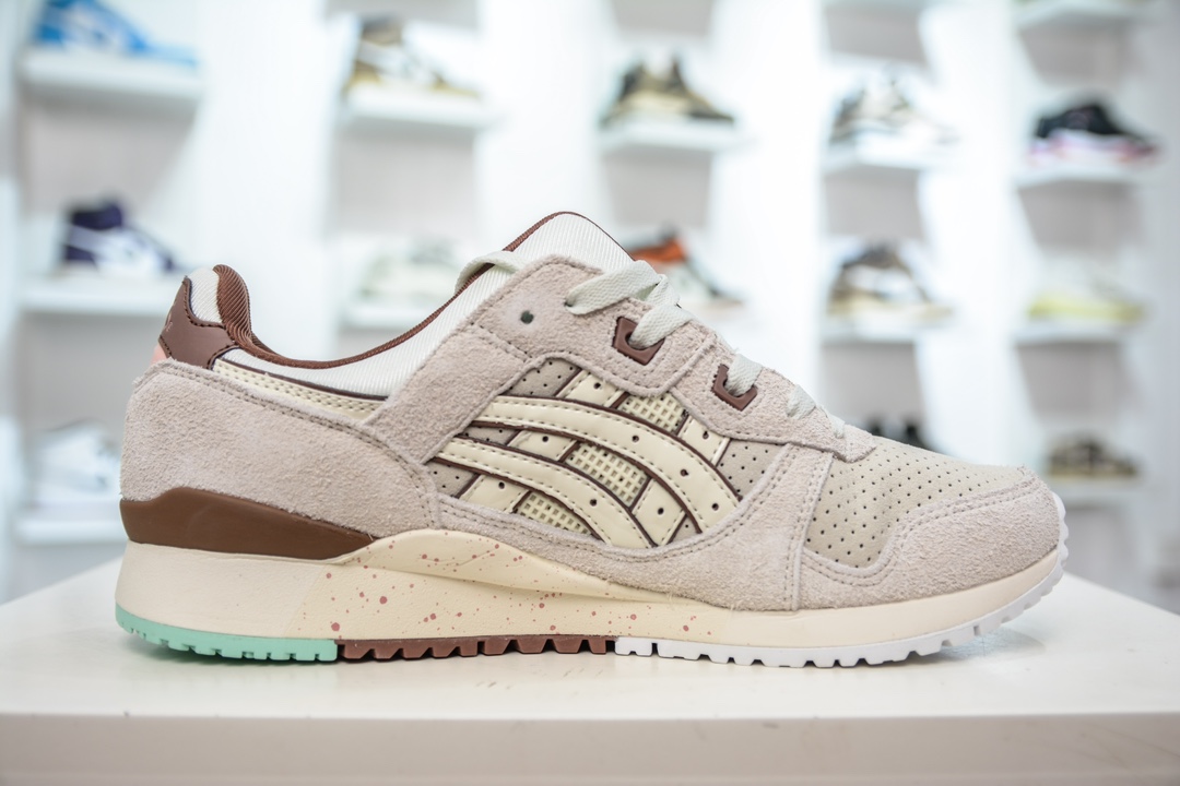 亚瑟士 Asics Gel-Lyte 3 OG 反毛皮织物休闲跑步鞋 1201A460-750