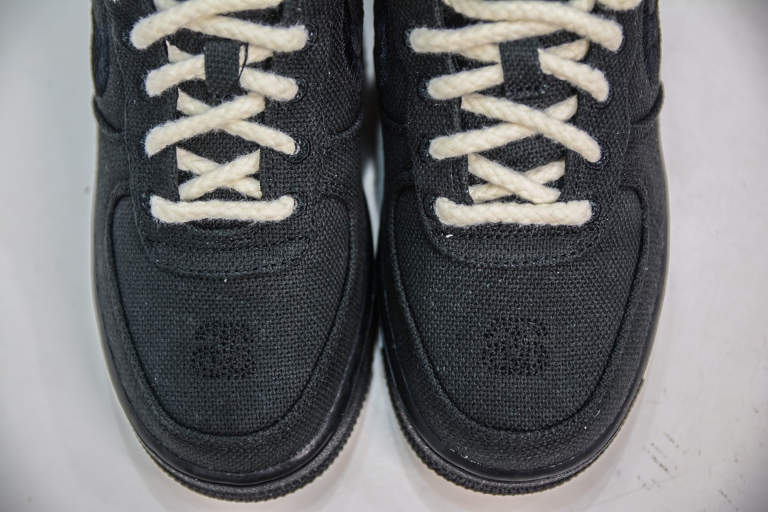 HY版纯原 Stussy x Air Force 1 '07 ”Black Cool” 斯图西联名空军 CZ9084-001