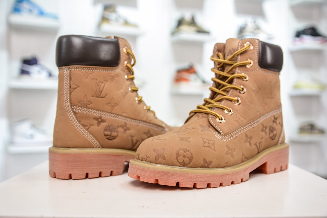 王嘉尔同款纯原 中山大厂出品 Louis Vuitton x Timberland lv王炸联名