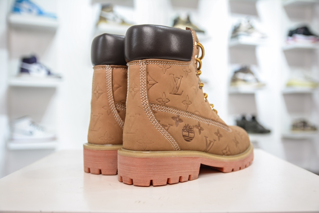 王嘉尔同款纯原 中山大厂出品 Louis Vuitton x Timberland lv王炸联名