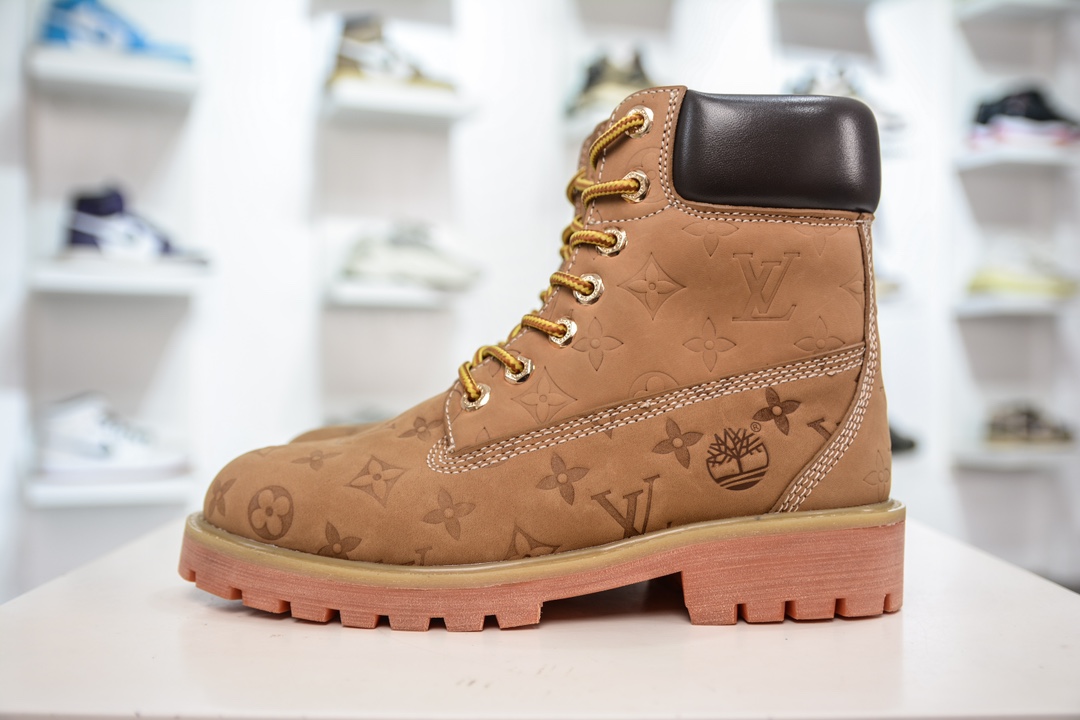 王嘉尔同款纯原 中山大厂出品 Louis Vuitton x Timberland lv王炸联名