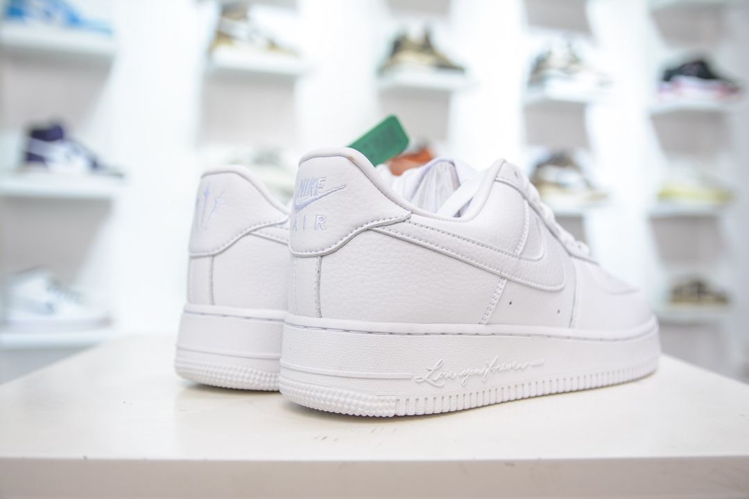 HY版 NOCTA x NK Air Force 1 Low '07 空军一号低帮经典板鞋 Drake联名纯白 FV9918-100