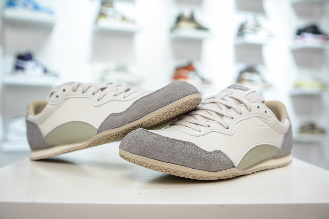 Onitsuka 鬼冢虎 Serrano系列 潮流舒适轻便生活休闲鞋  1183B886-100