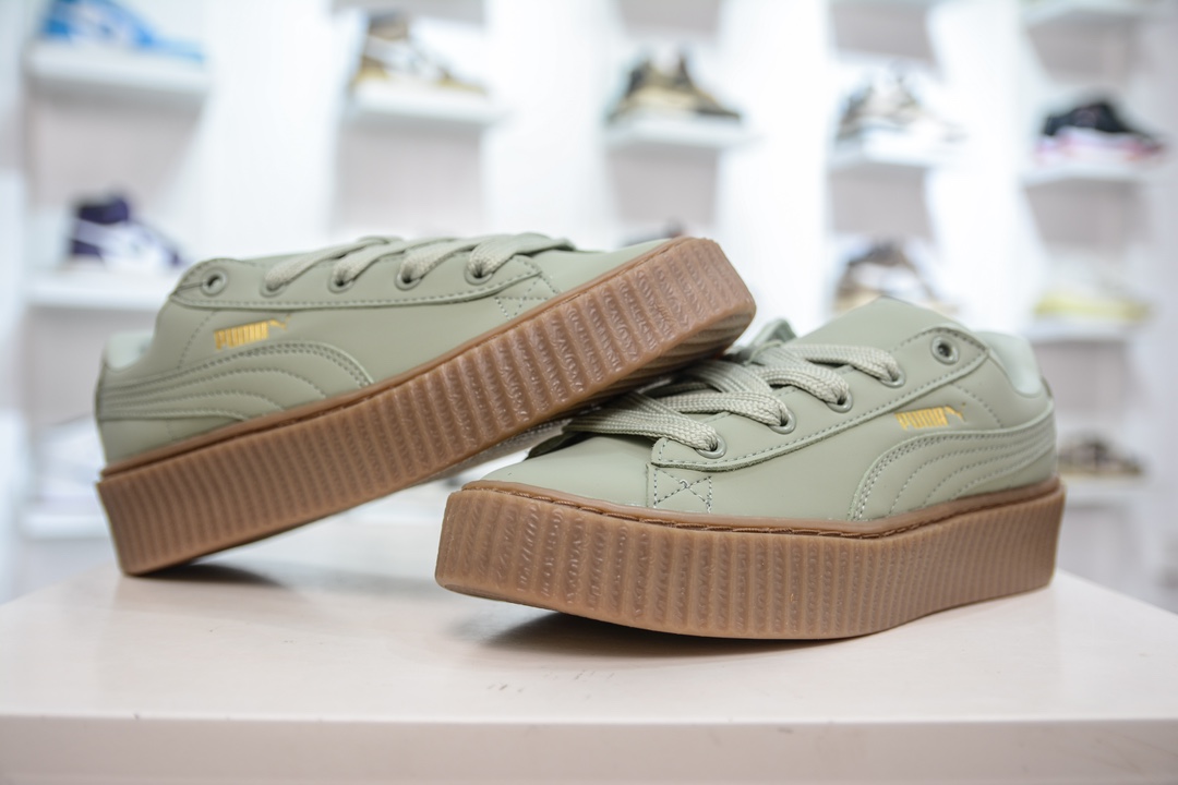 FENTY x PUMA 生胶底经典回归 彪马低帮休闲板鞋蕾哈娜 399865-02