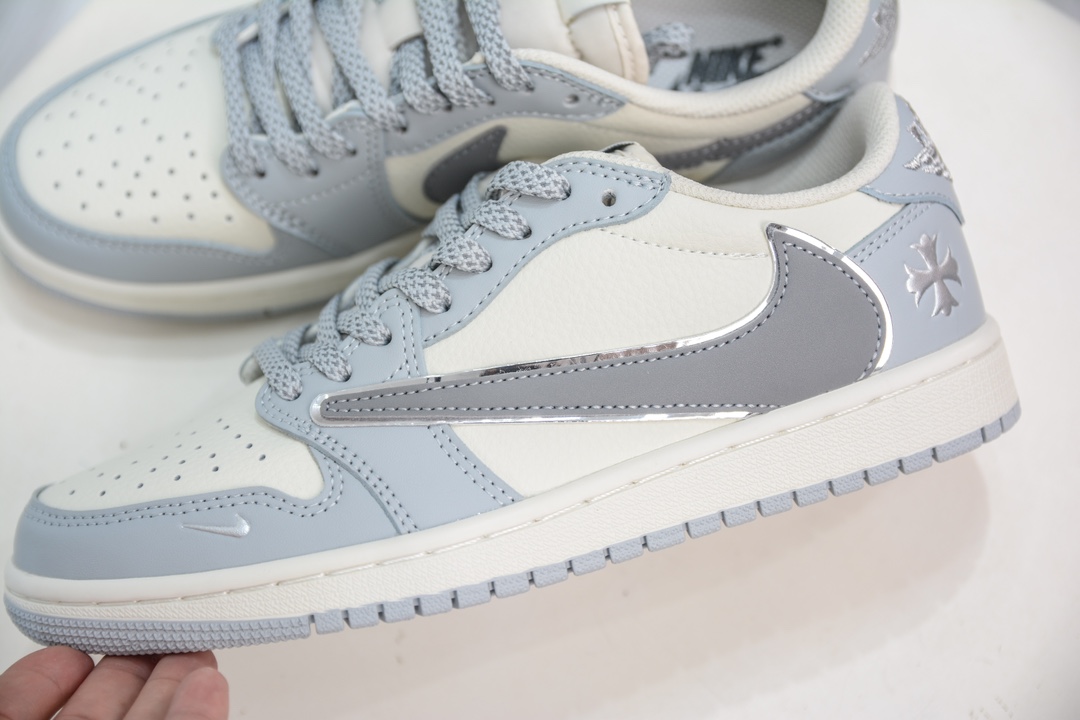 TS x Air Jordan AJ1 Low x 克罗心 倒钩低帮联名克罗心 DM7866-016