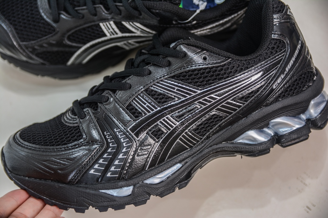 ASICS GEL-KAYANO 14 亚瑟士K14系列户外复古潮流百搭织物合成革缓震休闲跑步鞋 1201A019-006