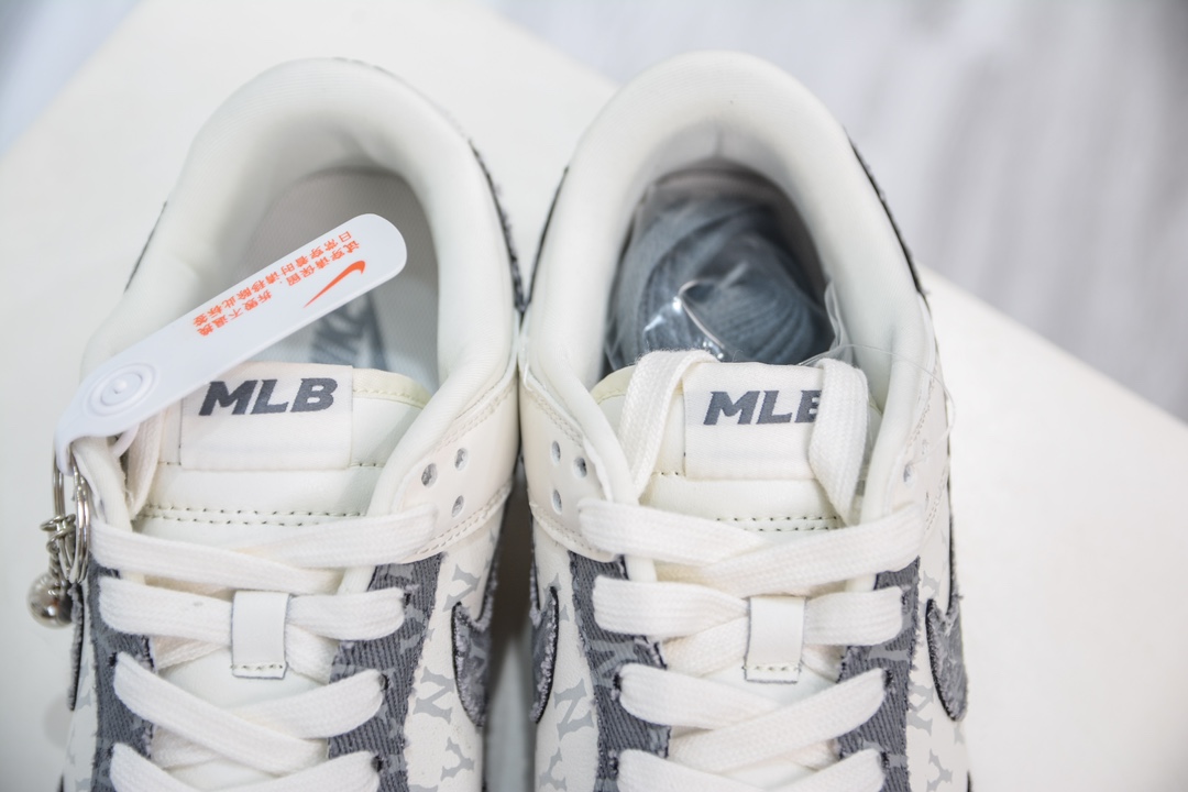 Nike SB Dunk Low x MLB 白灰牛仔印花 DQ1098-347