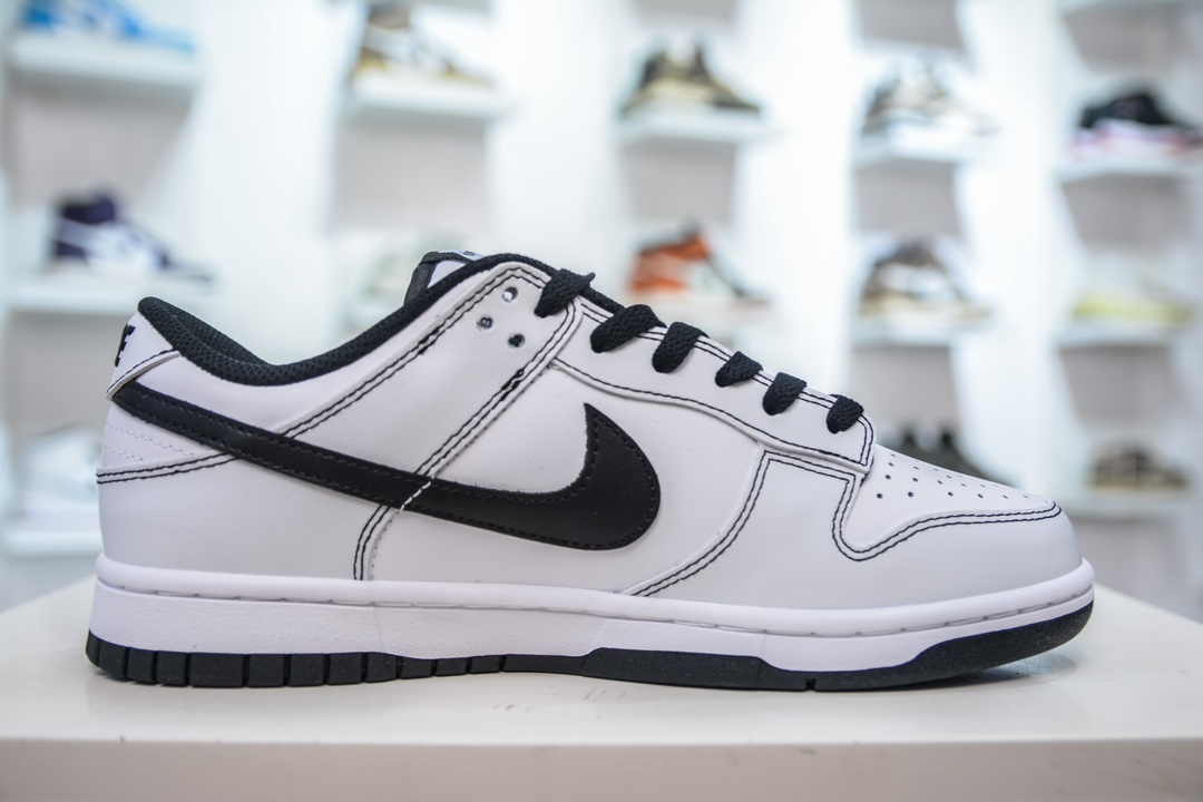 YC纯原 Nike Dunk Low Panda NO.205 线条熊猫 DD1391-100