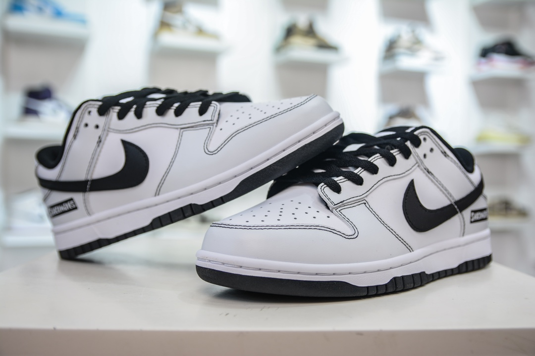 YC纯原 Nike Dunk Low Panda NO.205 线条熊猫 DD1391-100