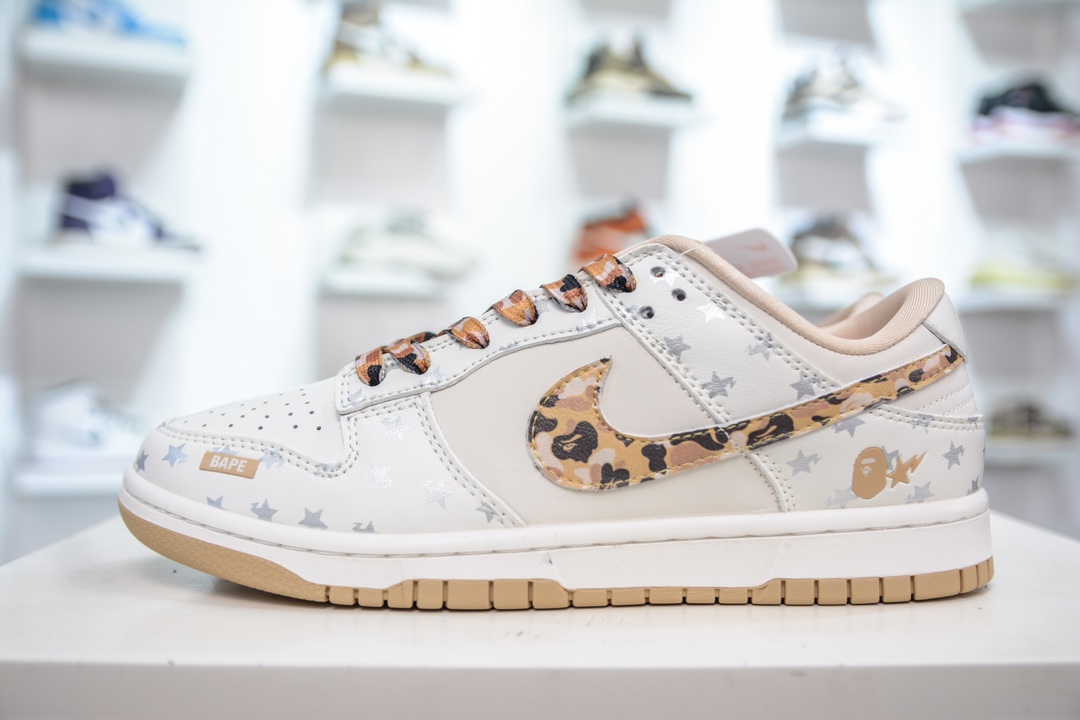 Nike SB Dunk Low x BAPE 白黄迷彩 DQ1098-352