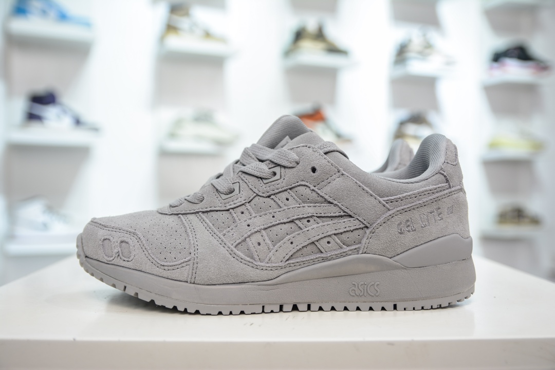 亚瑟士 Asics Gel-Lyte 3 OG 反毛皮织物休闲跑步鞋 1201A050-020