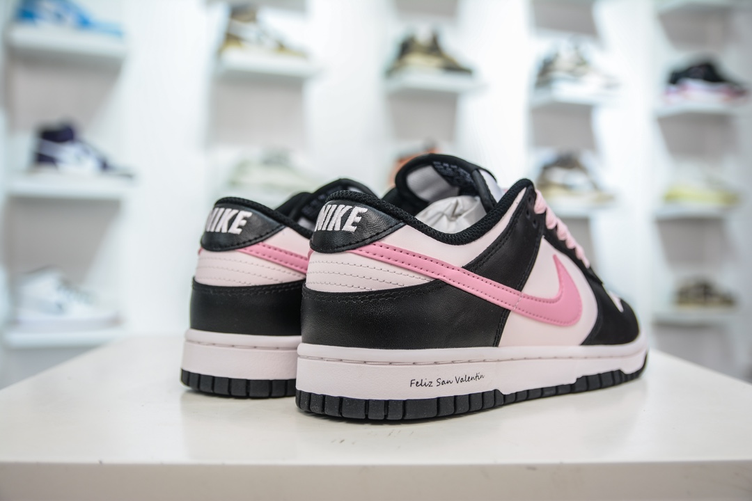 YC纯原 NIKE SB Dunk Low Black Pink 蒸汽木偶 雾野樱花 黑粉 CW1590-100