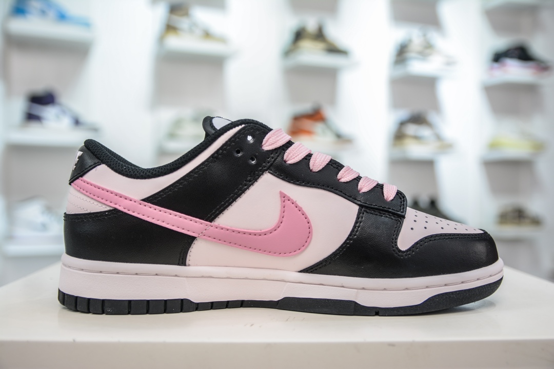 YC纯原 NIKE SB Dunk Low Black Pink 蒸汽木偶 雾野樱花 黑粉 CW1590-100