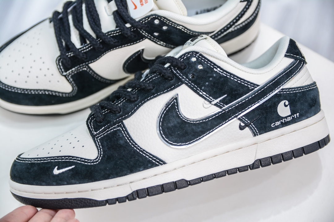 Nike SB Dunk Low x Carharrt 卡哈特联名-米白黑勾 SJ1089-005