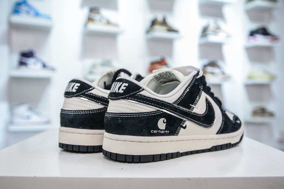 Nike SB Dunk Low x Carharrt 卡哈特联名-米白黑勾 SJ1089-005