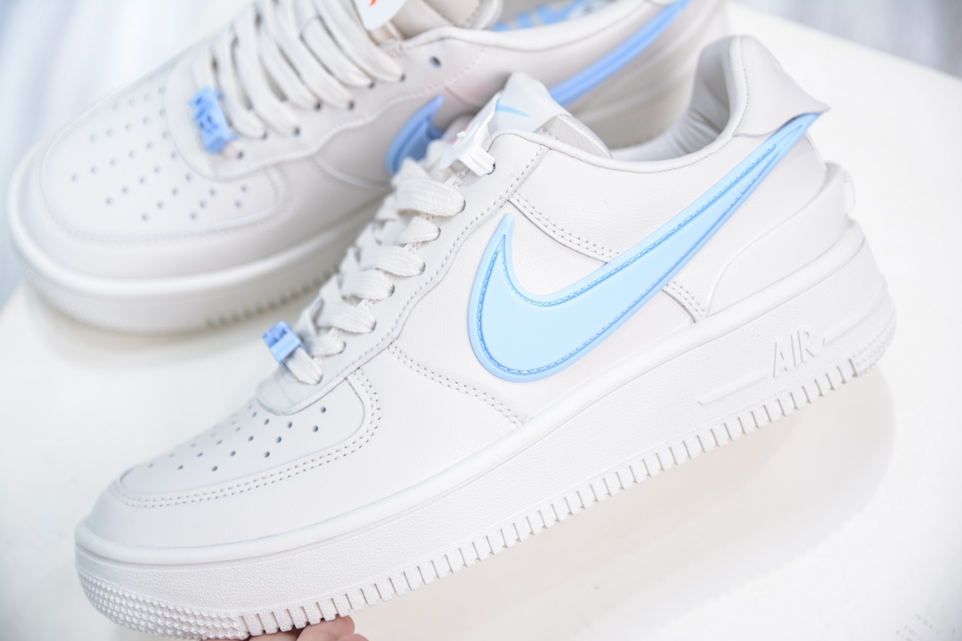 HY版纯原 AMBUSH x NK Air Force 1 Low 空军一号宽底版系列低帮百搭休闲运动板鞋 DV3464-900