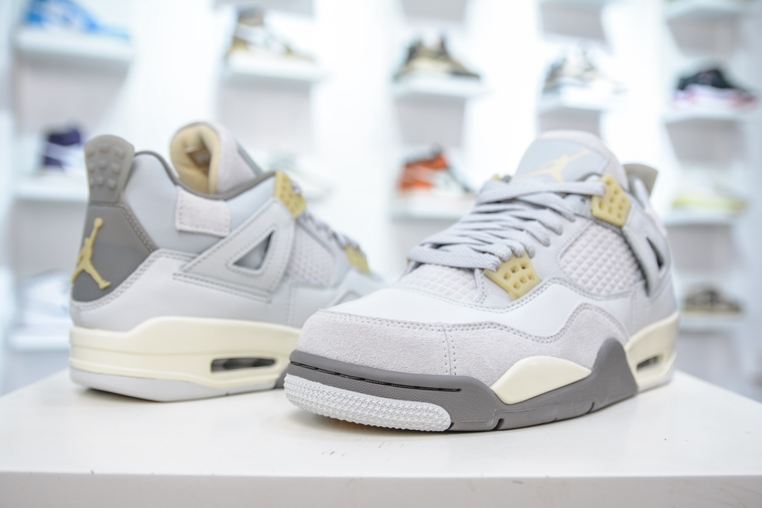 Rk版 Air Jordan AJ4 Retro ”Craft” 灰兔子 DV3742-021