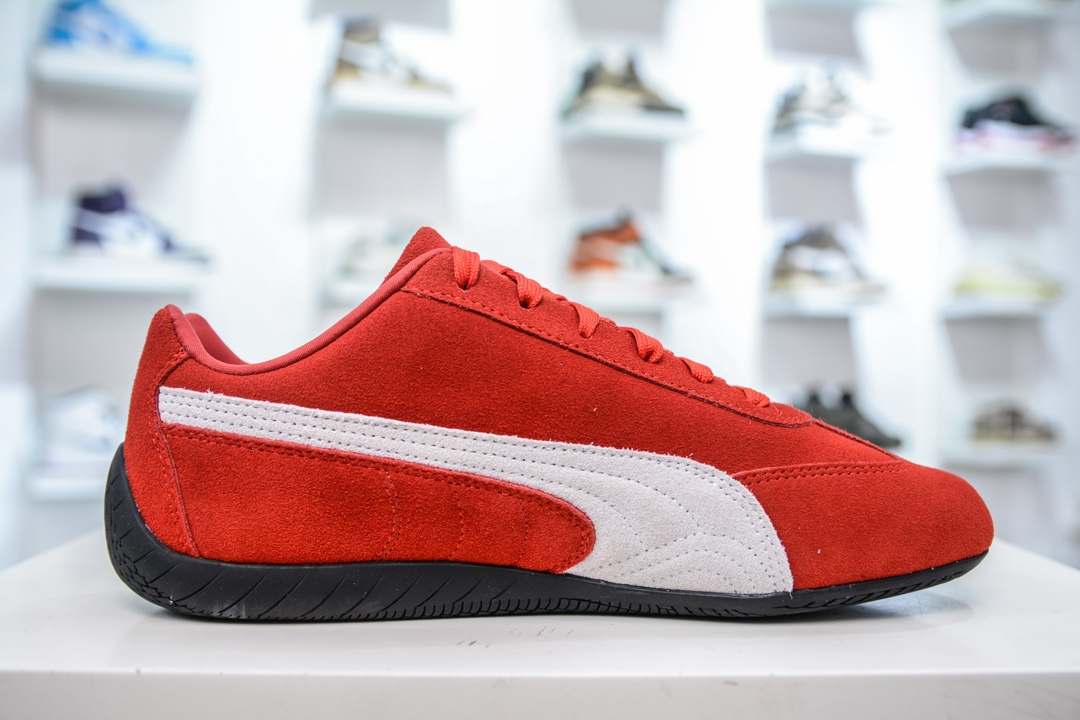 TOP纯原 Sparco x Puma Speedcat OG+”White Red”极速赛车系列低帮赛车鞋 398846-02