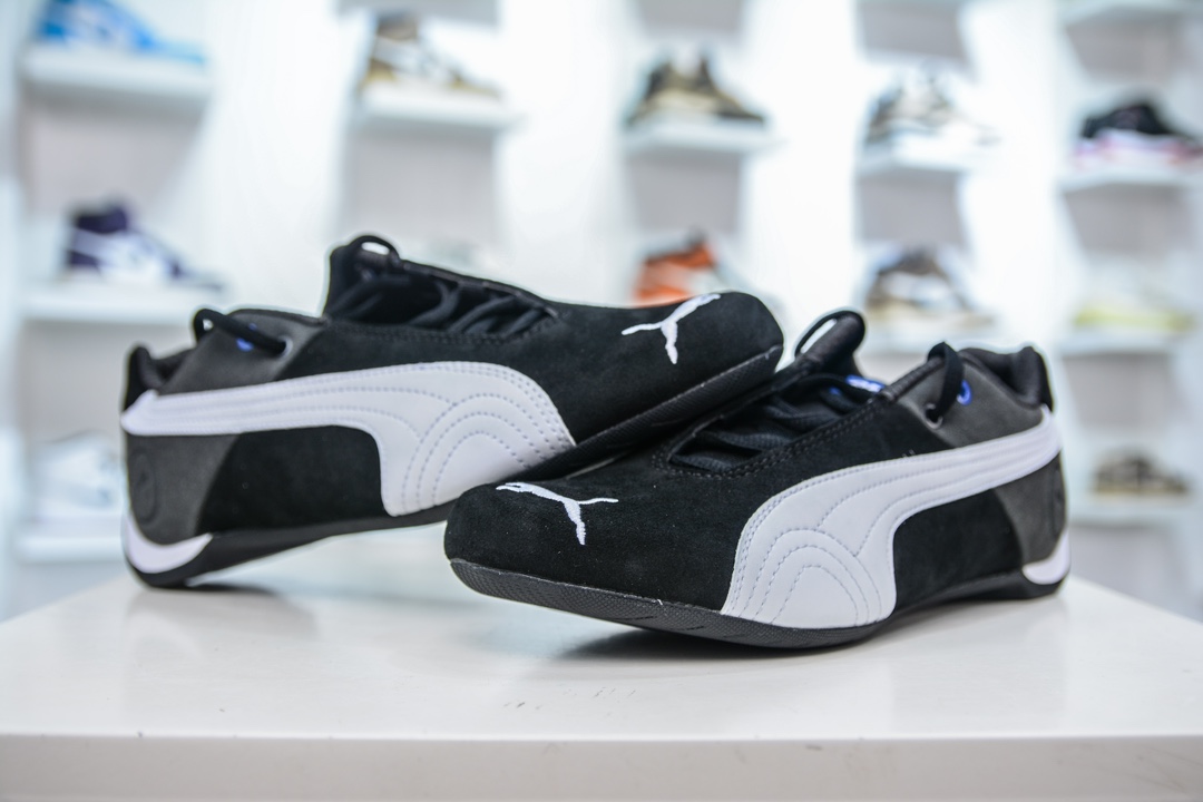 SPARCO x PUMA Future联名皮革牛皮织物 圆头休闲鞋 307936-01