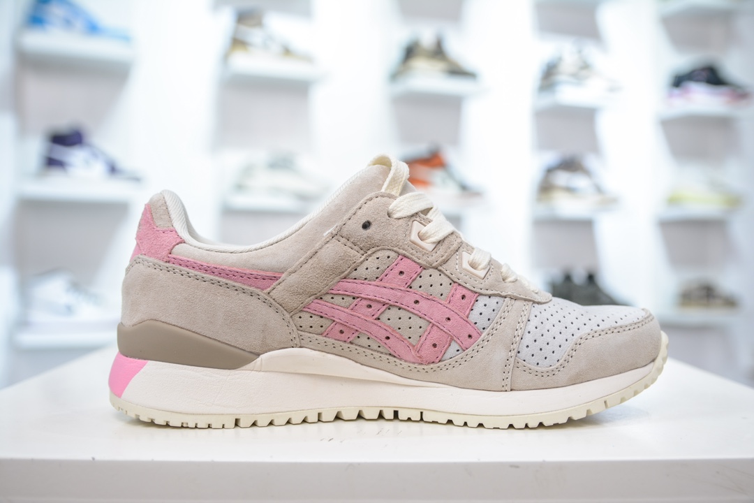 亚瑟士 Asics Gel-Lyte 3 OG 反毛皮织物休闲跑步鞋 1201A164-200