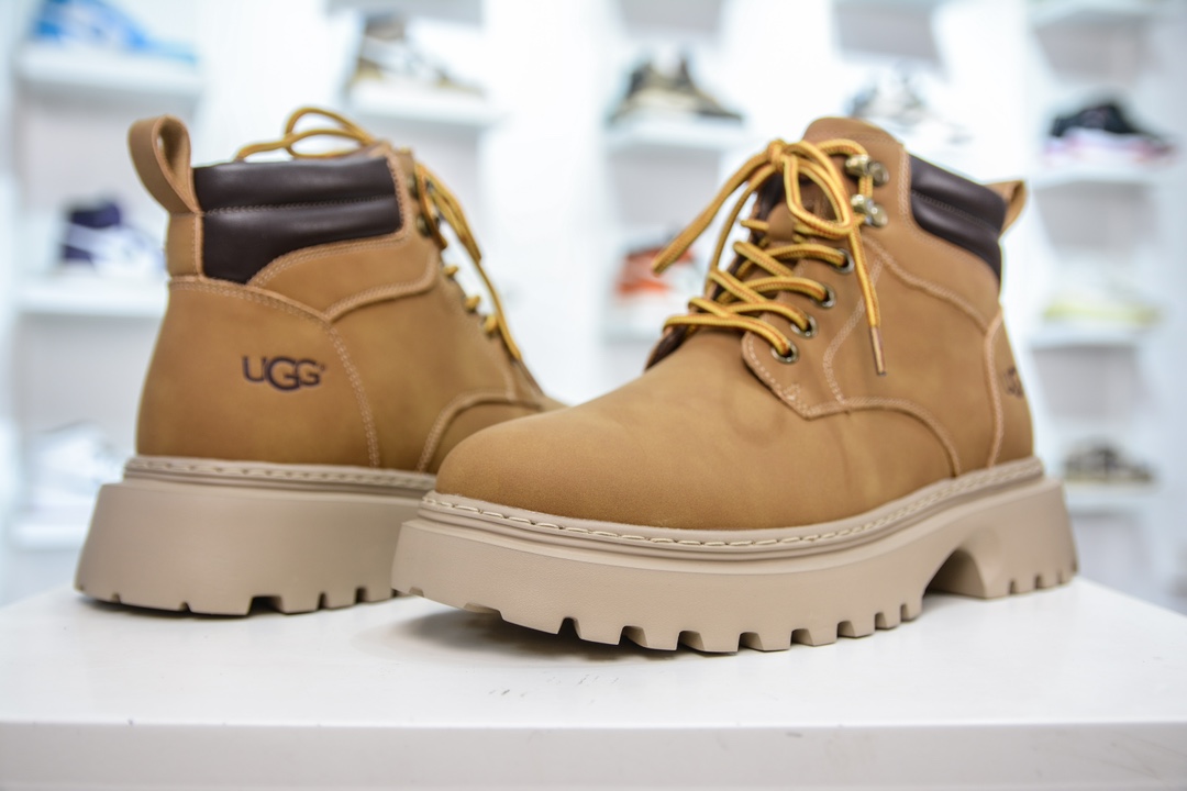 UGG M Tasman Weather Hybrid 塔斯曼混合系列中帮厚底轻量休闲马丁靴