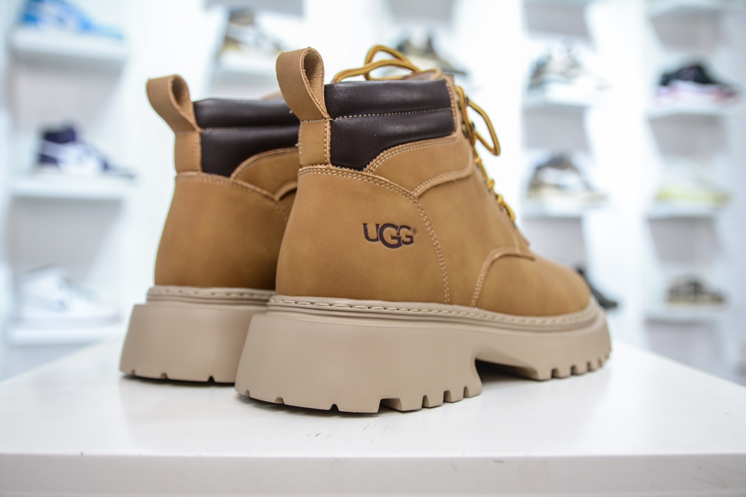 UGG M Tasman Weather Hybrid 塔斯曼混合系列中帮厚底轻量休闲马丁靴