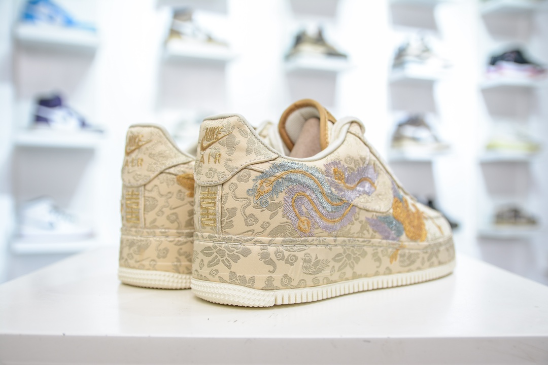 Nike Air Force 1 Low 龙凤呈祥 金黄色 HJ4285-777