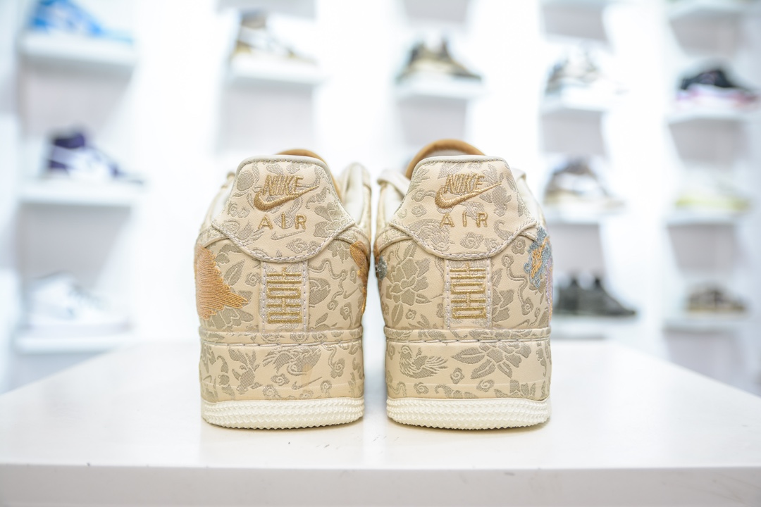 Nike Air Force 1 Low 龙凤呈祥 金黄色 HJ4285-777