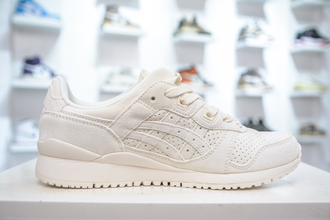 亚瑟士 Asics Gel-Lyte 3 OG 反毛皮织物休闲跑步鞋 1201A050-100