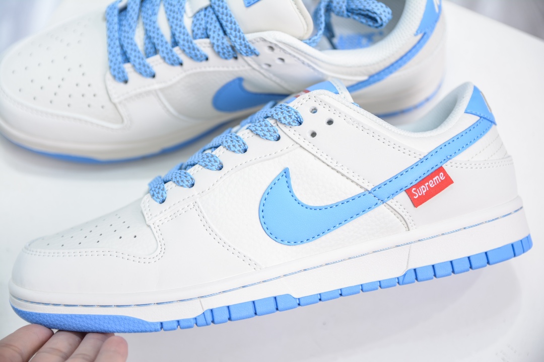 Supreme x Nk Dunk Low 联名款-白蓝色 DQ1098-369