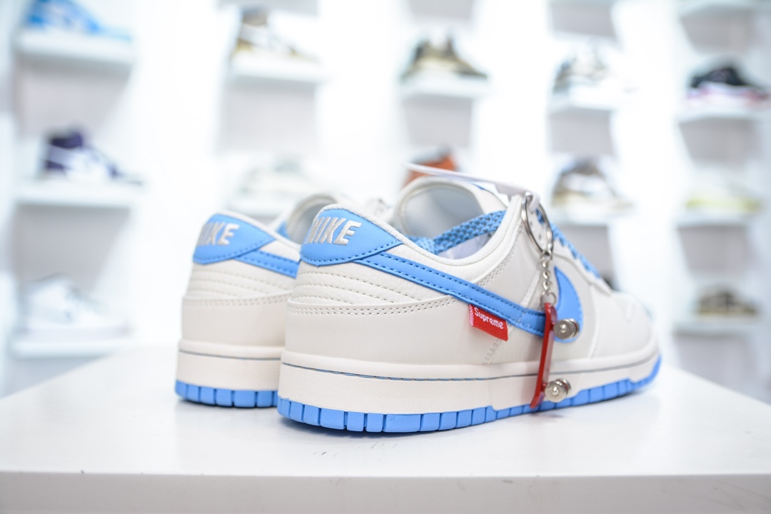 Supreme x Nk Dunk Low 联名款-白蓝色 DQ1098-369