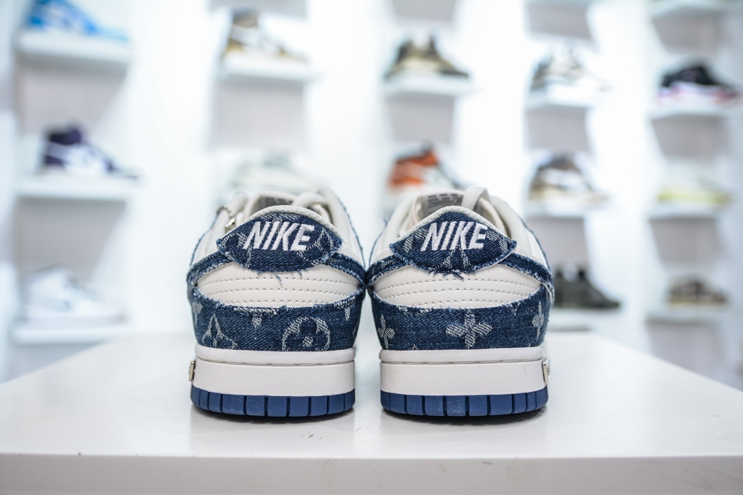 Nike SB Dunk Low x Louis Vuitton 白蓝牛仔 DJ2024-008