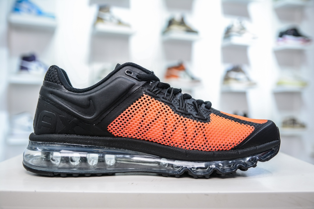 NIKE Air Max 2013 耐克复古透气网布全掌气垫 缓震跑步鞋 HF4887-873