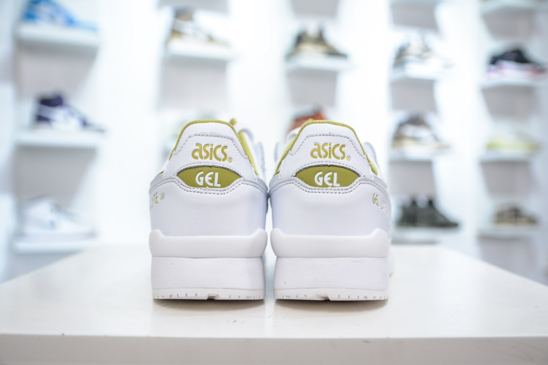 亚瑟士 Asics Gel-Lyte 3 OG 反毛皮织物休闲跑步鞋 H7L3L-0100