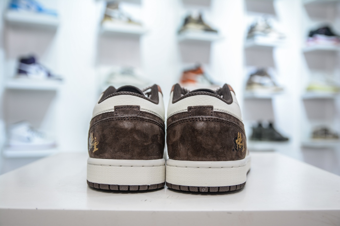 Air Jordan 1 Retro Low 黑神话悟空 卡其棕 DC2024-034