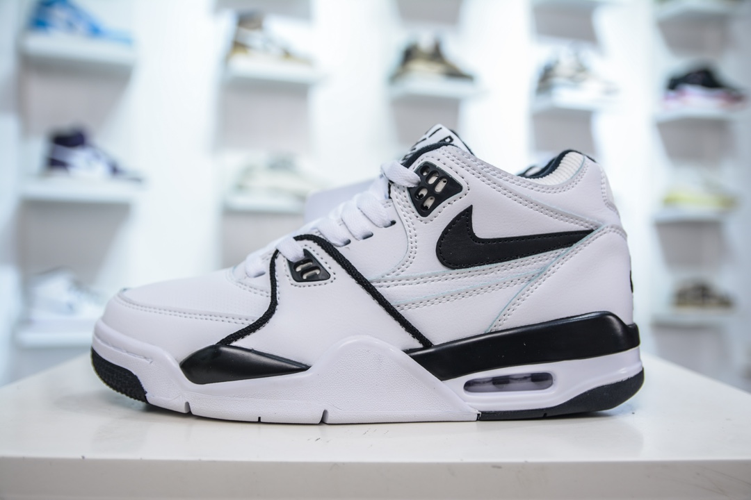 Nike Air Flight 89 皮革高帮复古篮球鞋 HF9382-100