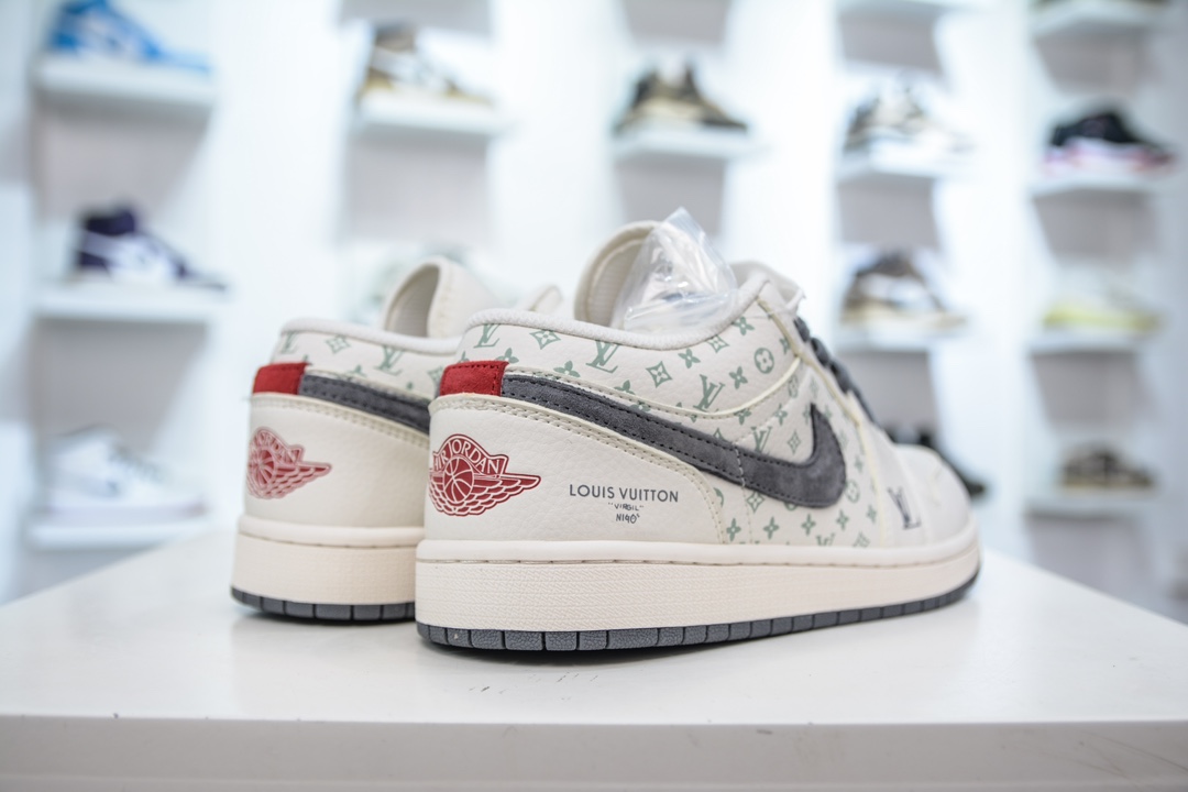 Air Jordan AJ1 Low X LV 低帮联名定制配色 WG8850-010