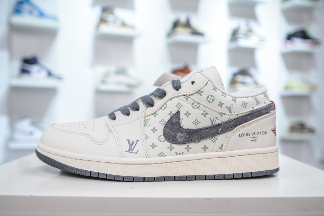 Air Jordan AJ1 Low X LV 低帮联名定制配色 WG8850-010